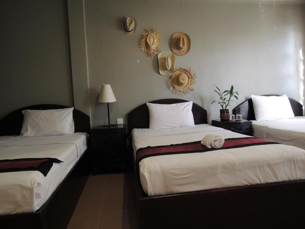 I Lodge Siem Reap Rom bilde