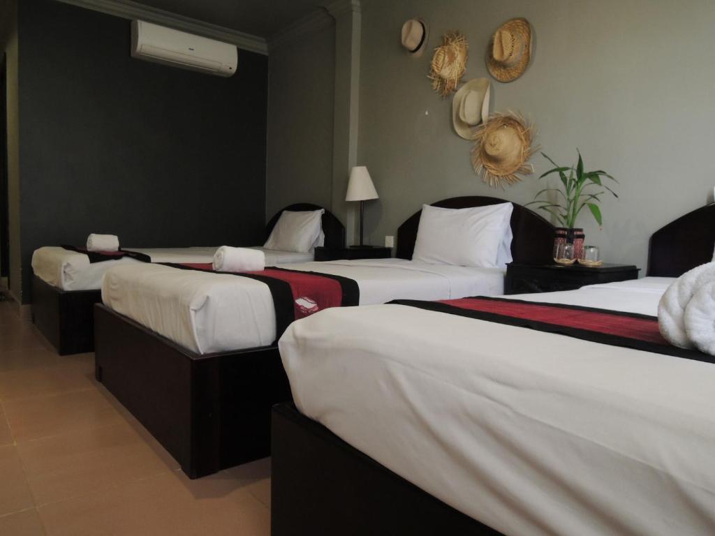 I Lodge Siem Reap Rom bilde